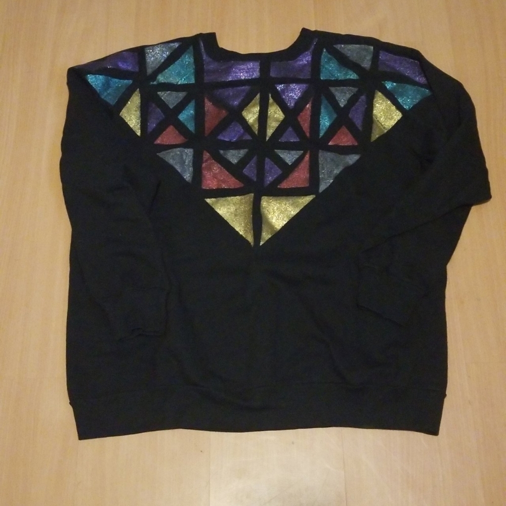 Vintage crewneck aztec print sweatshirt